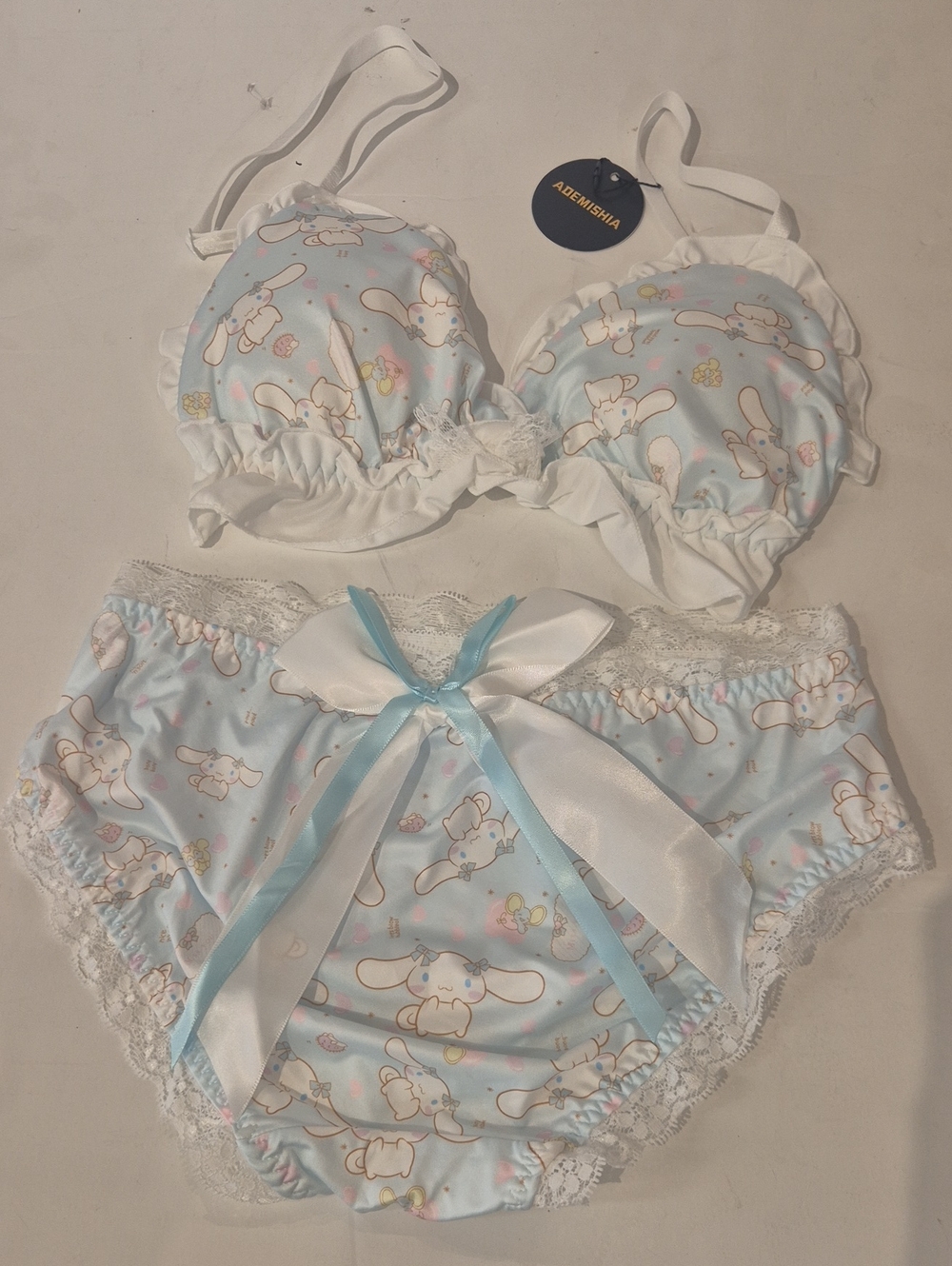Cinnamoroll Sanario Cute Womens Lingerie Set (P1)